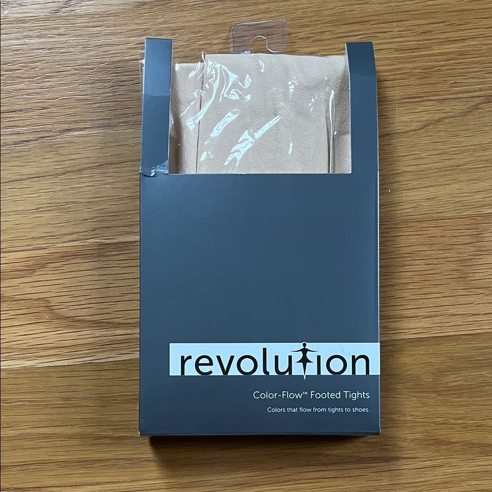 NEW Revolution Classic Pink Toddler Footed Tights